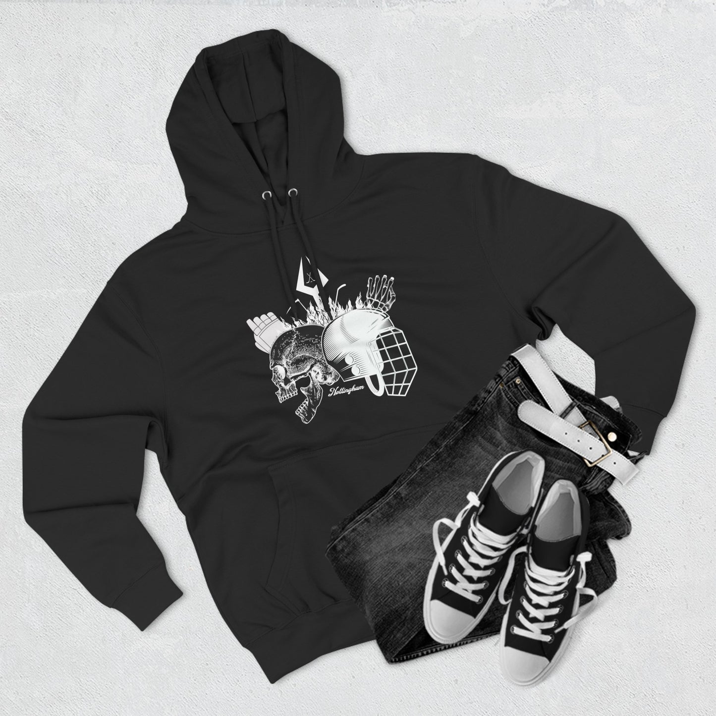 Hockey in Hell Fleece Hoodie