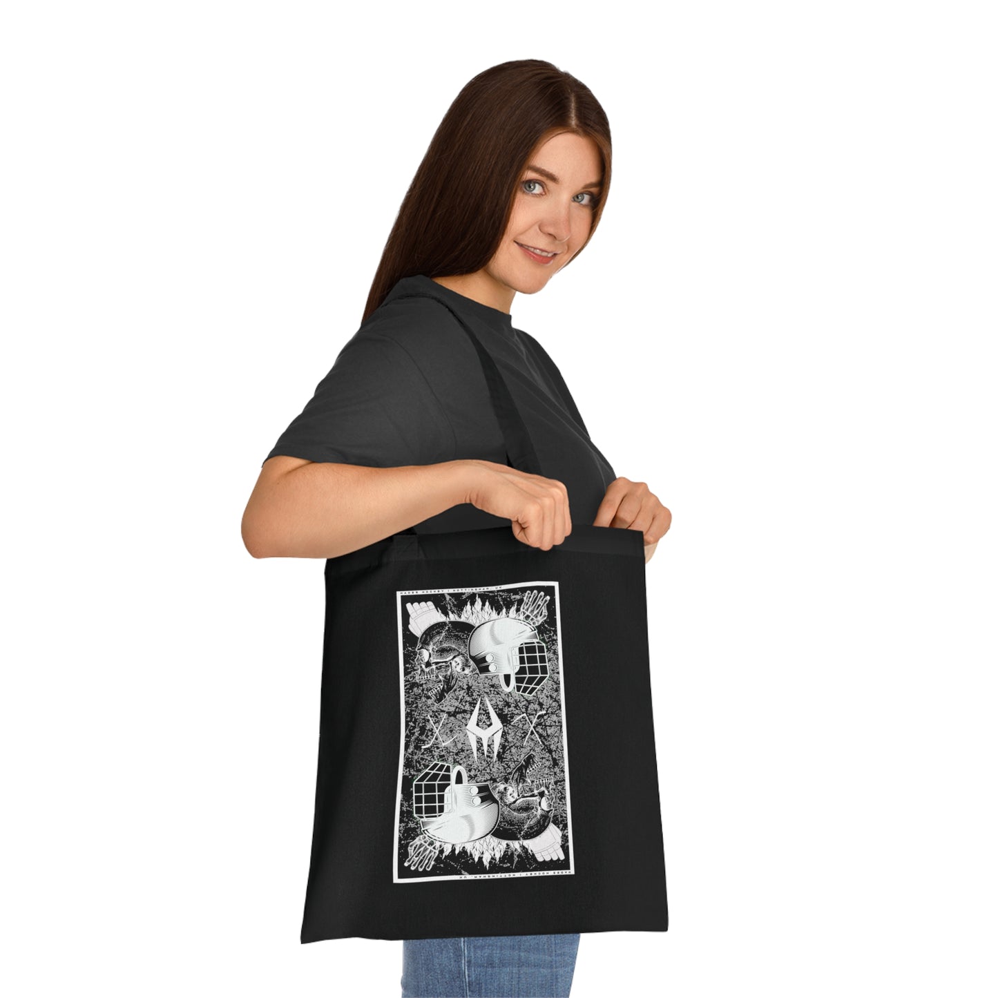 Hockey In Hell Tote Bag