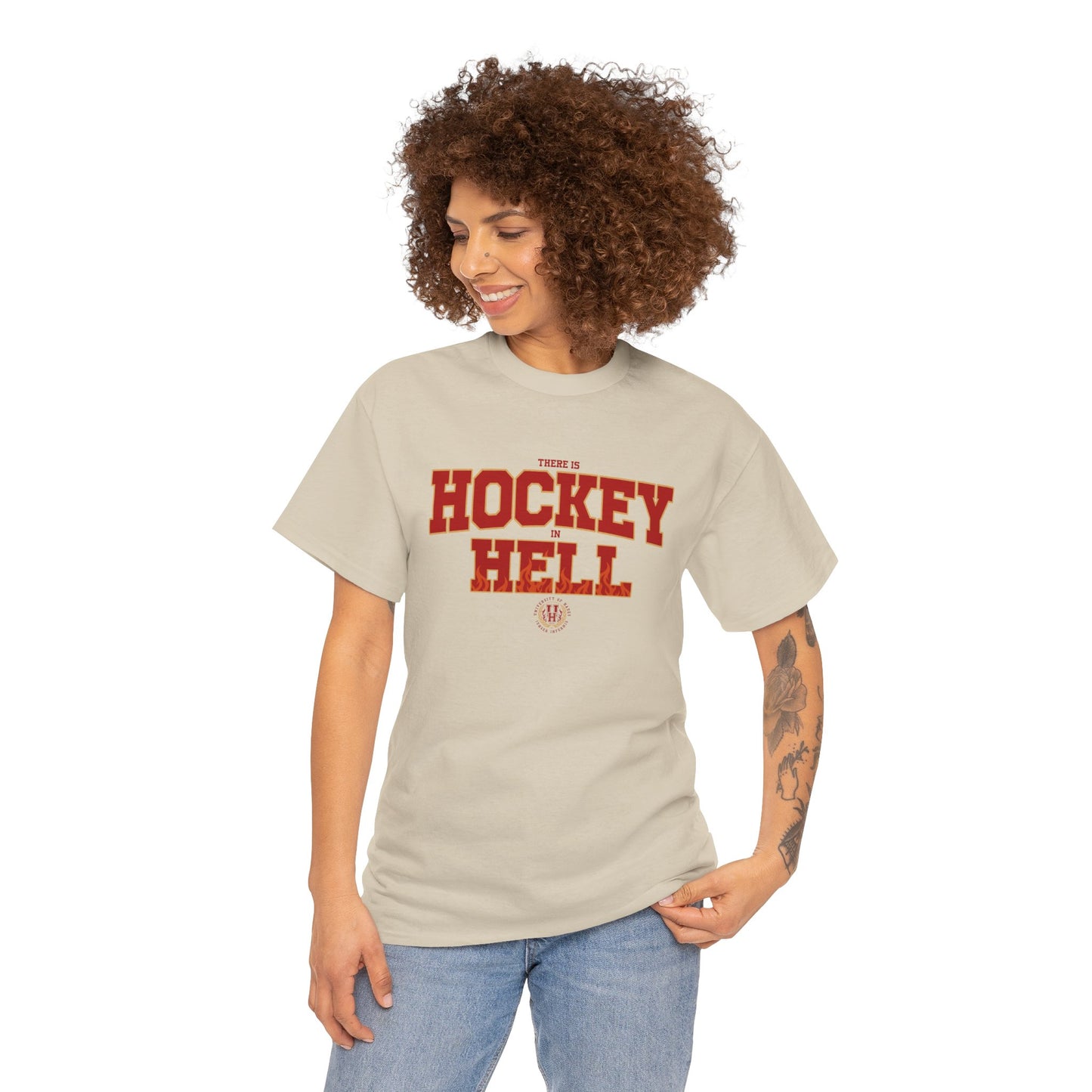 Uni Of Hades | Tee | Logo Back Print