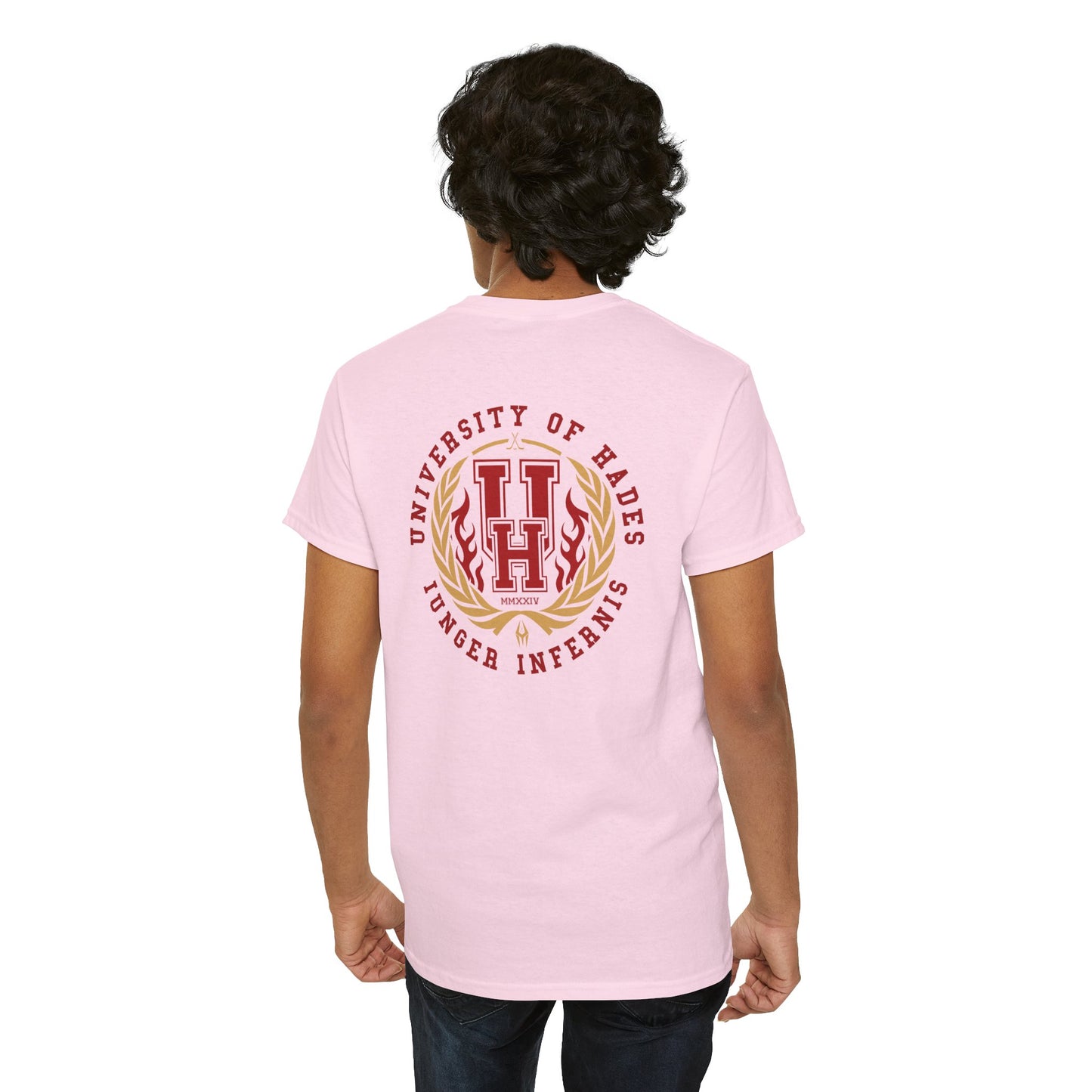 Uni Of Hades | Tee | Logo Back Print