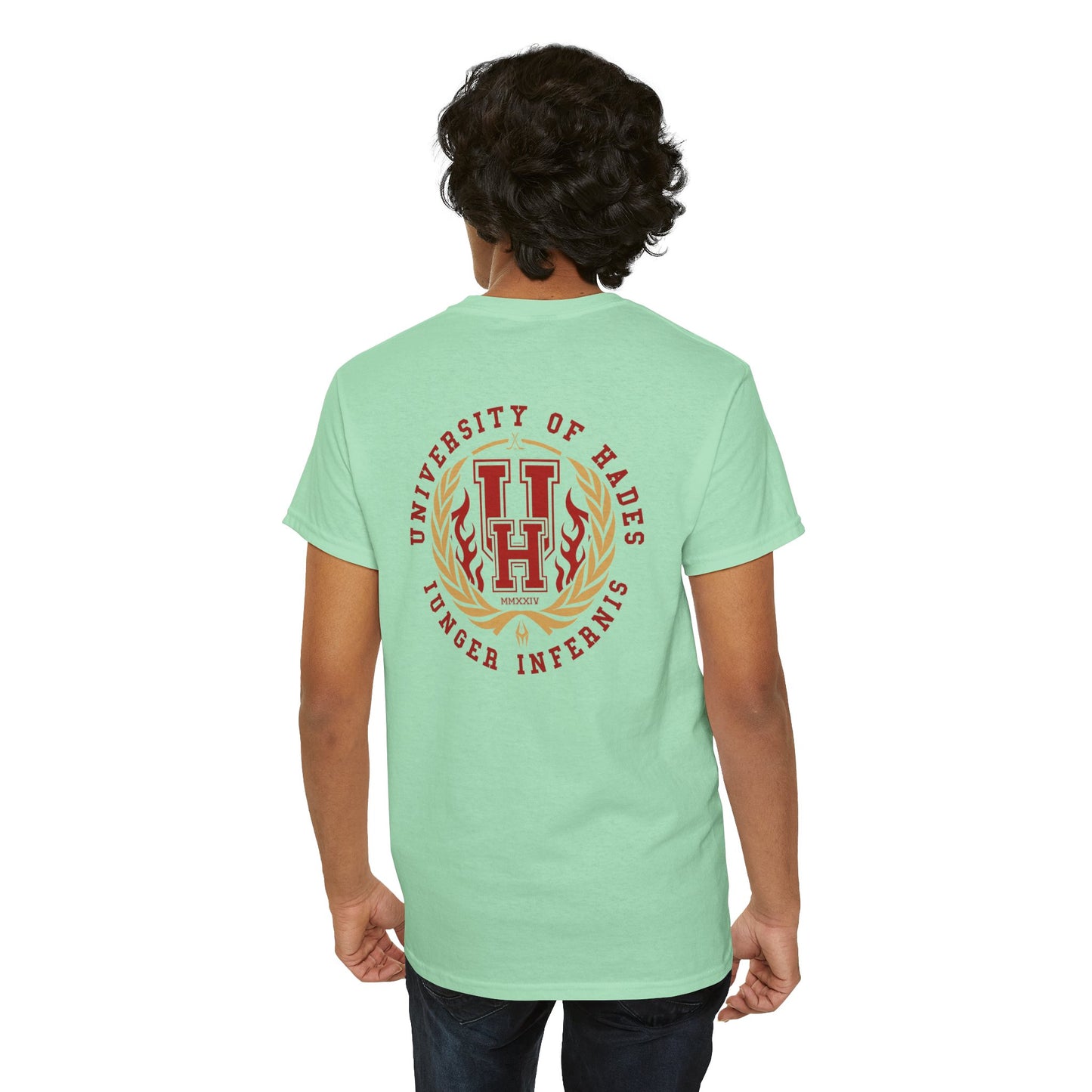 Uni Of Hades | Tee | Logo Back Print