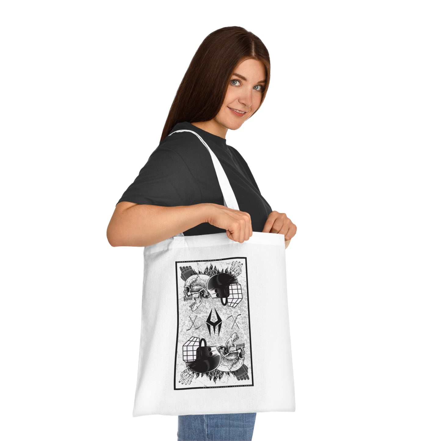 Hockey In Hell Tote Bag