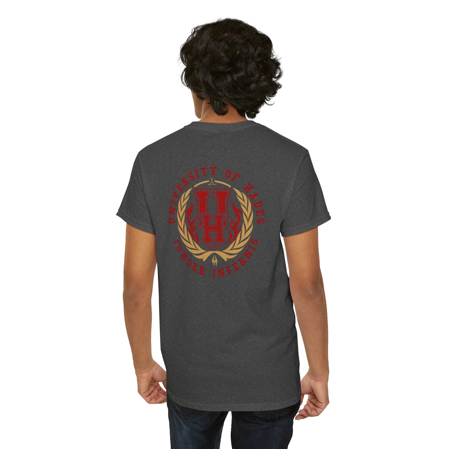 Uni Of Hades | Tee | Logo Back Print