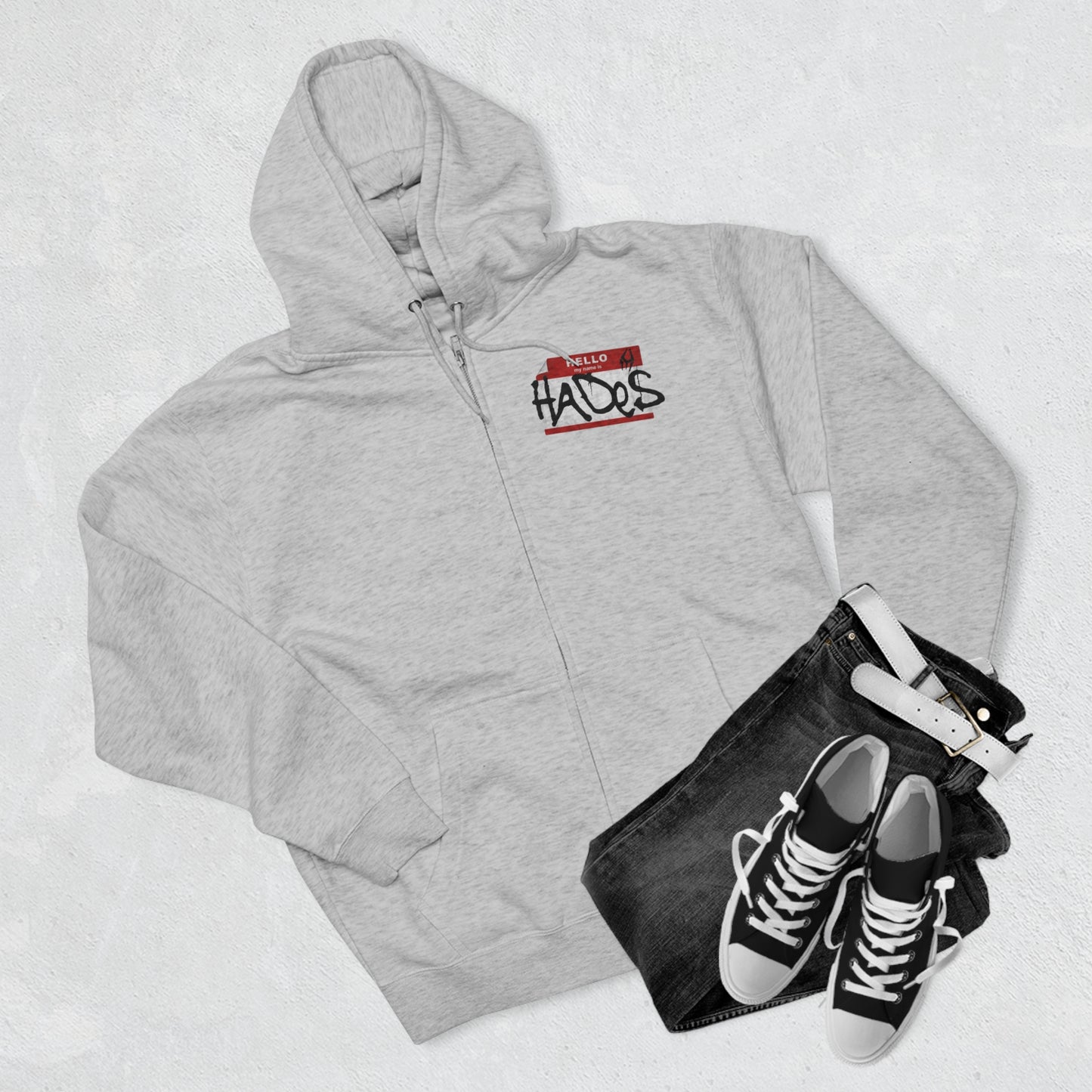 Hades Graffiti Artist | Zipped Hoodie