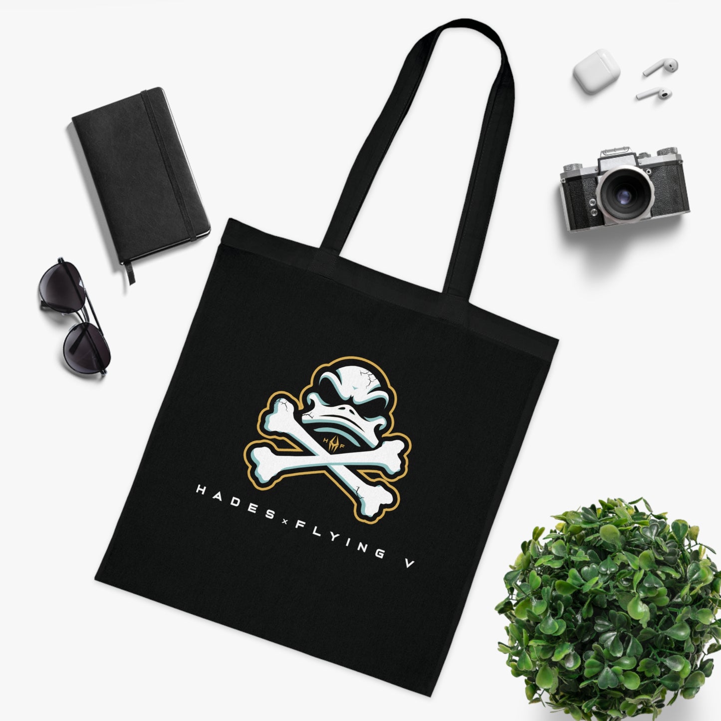 Hades x Flying V Tote Bag