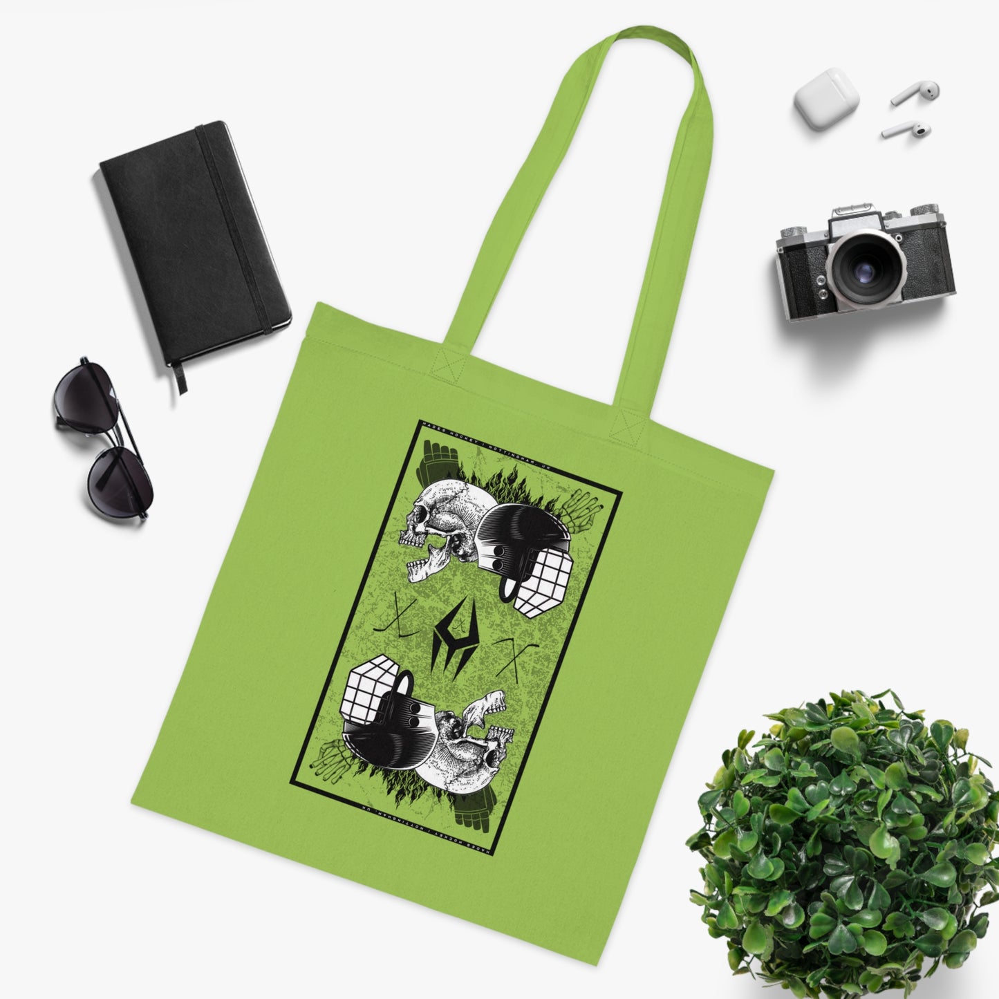 Hockey In Hell Tote Bag