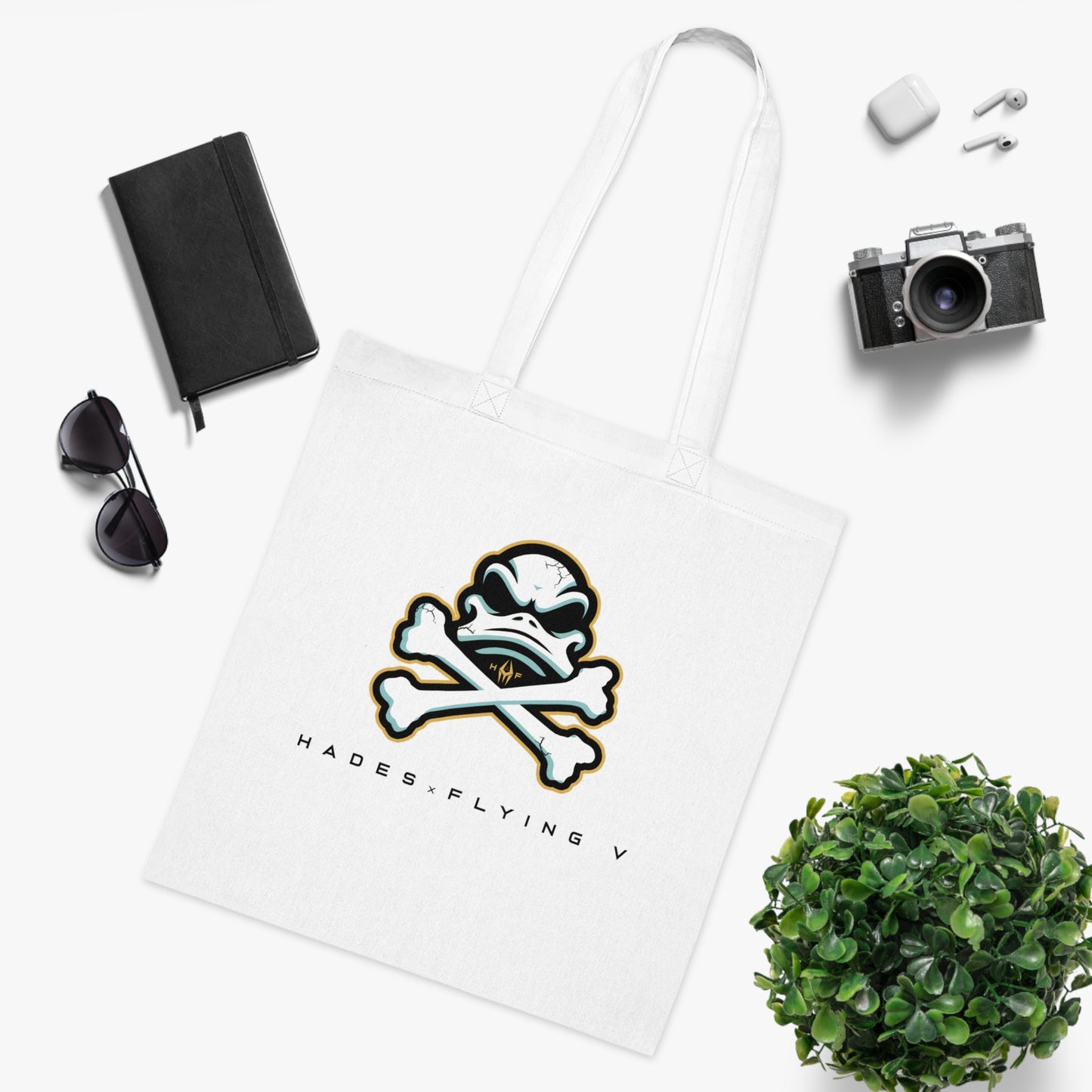 Hades x Flying V Tote Bag