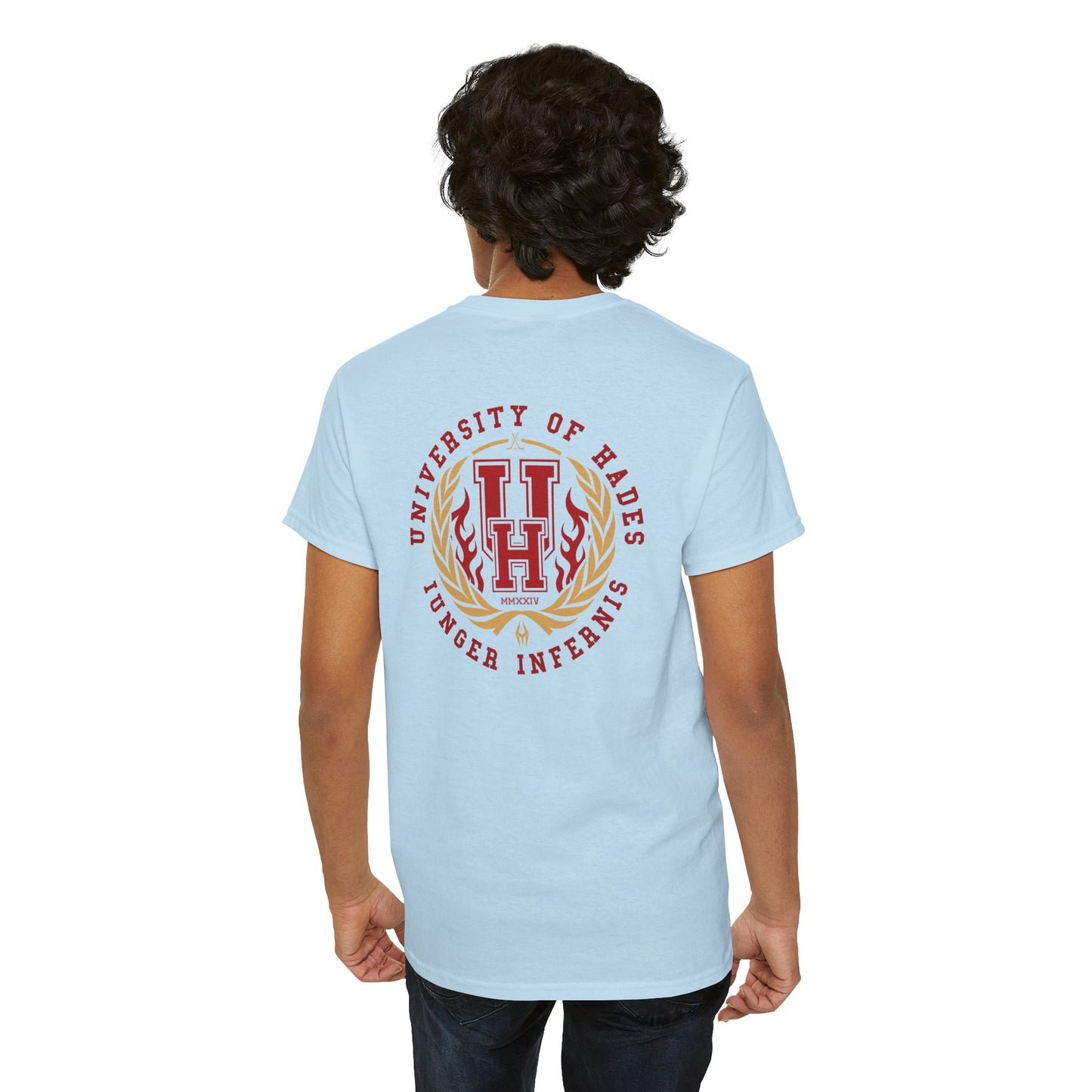Uni Of Hades | Tee | Logo Back Print