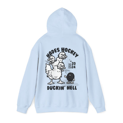 Hades x Flying V | Duckin' Hell Hoodie