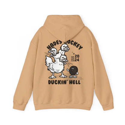 Hades x Flying V | Duckin' Hell Hoodie