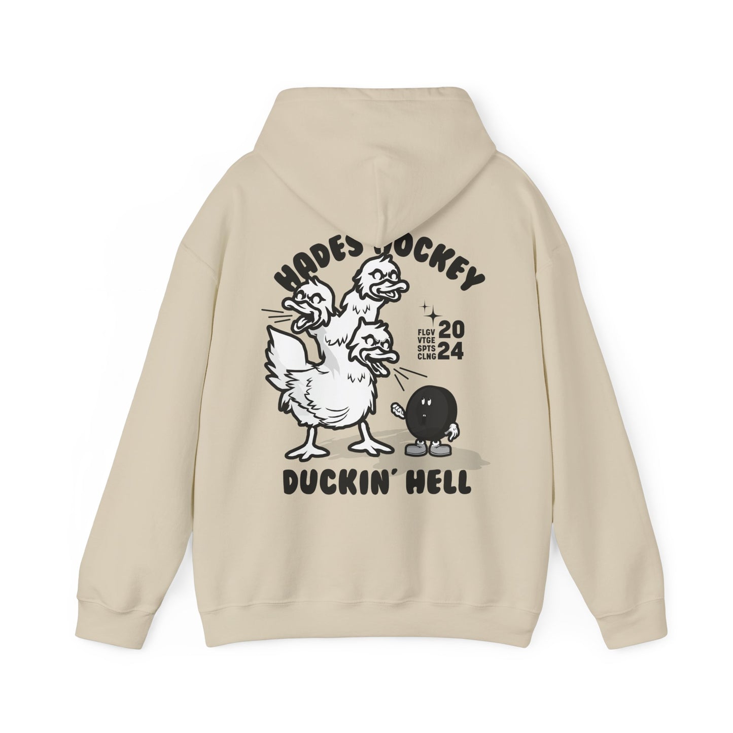 Hades x Flying V | Duckin' Hell Hoodie