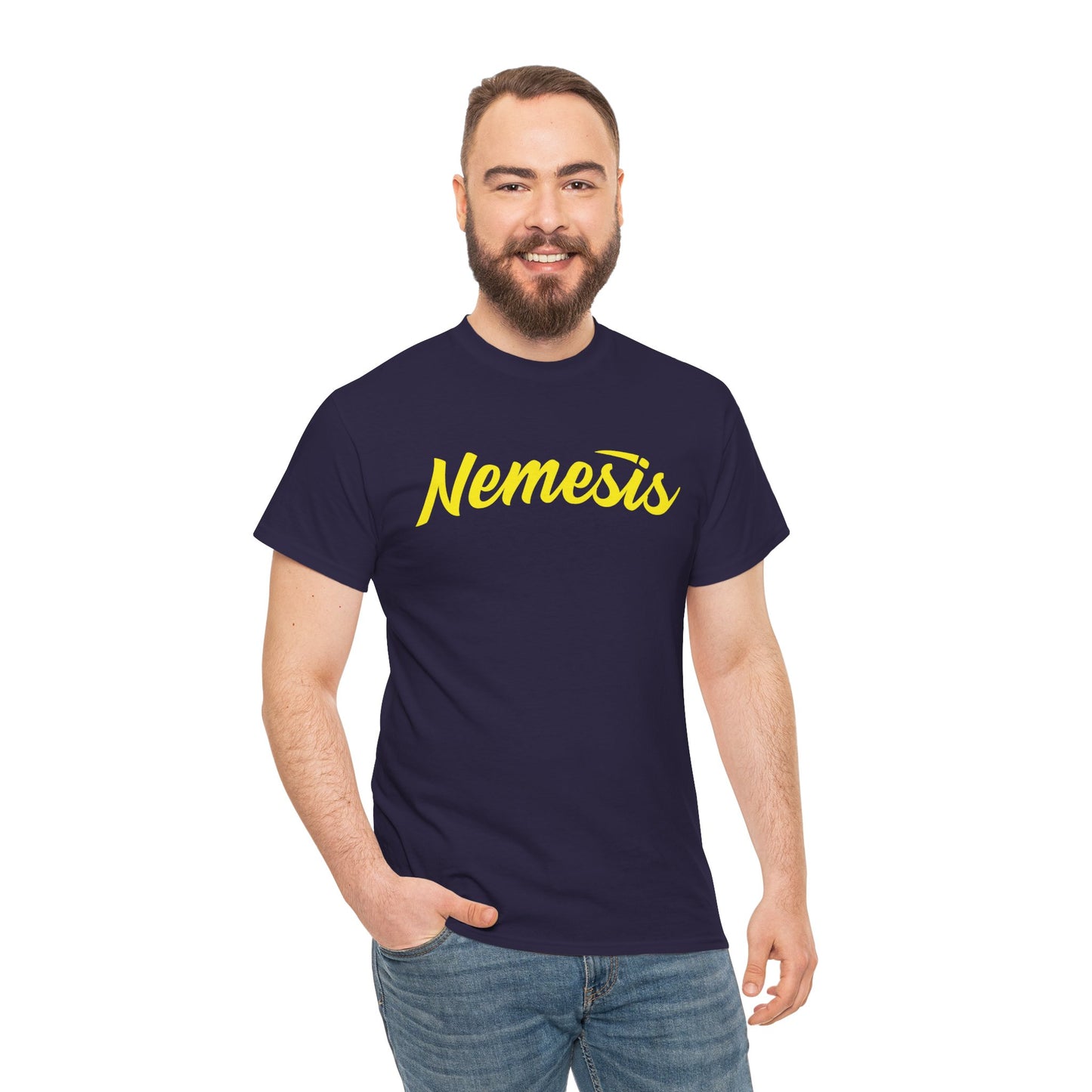 Nemesis BHC | Script Font Tee