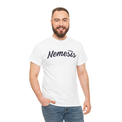 Nemesis BHC | Script Font Tee