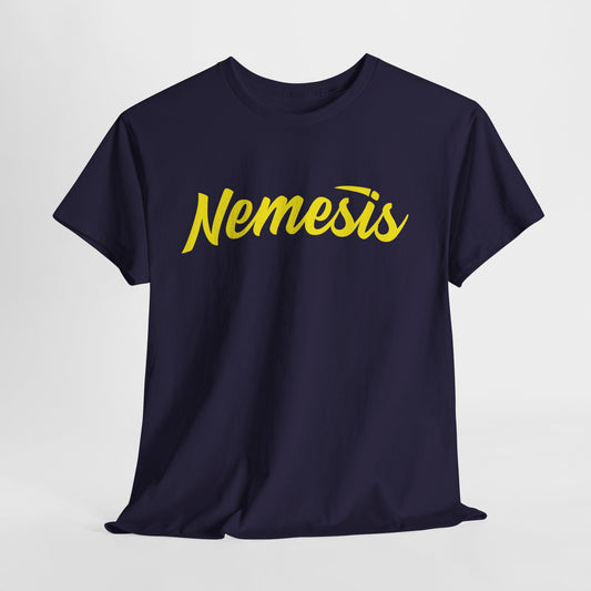 Nemesis BHC | Script Font Tee