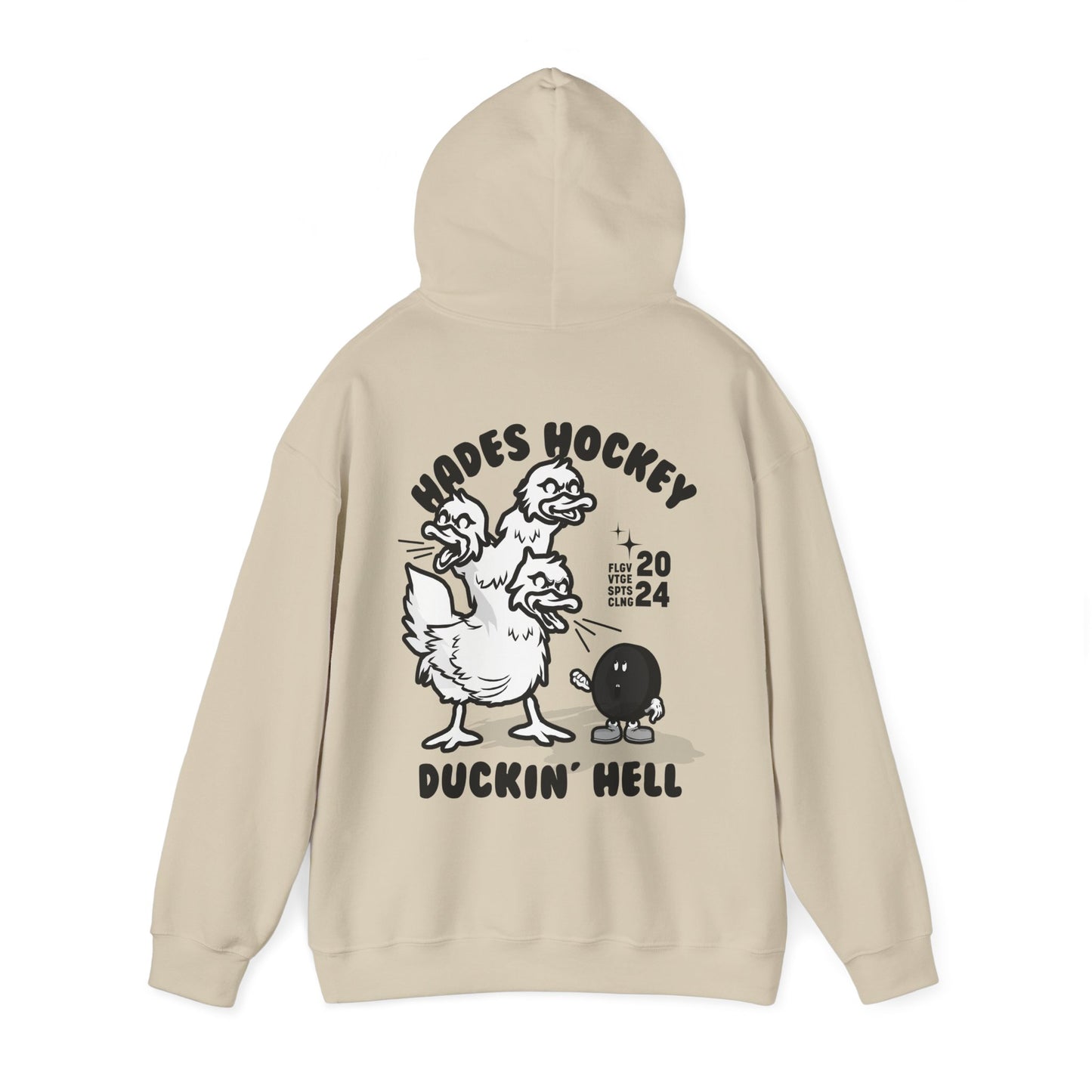 Hades x Flying V | Duckin' Hell Hoodie