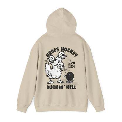 Hades x Flying V | Duckin' Hell Hoodie