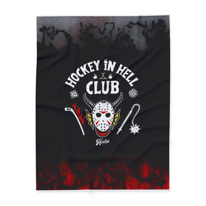 Hockey in Hell(fire) club | Fleece Blanket