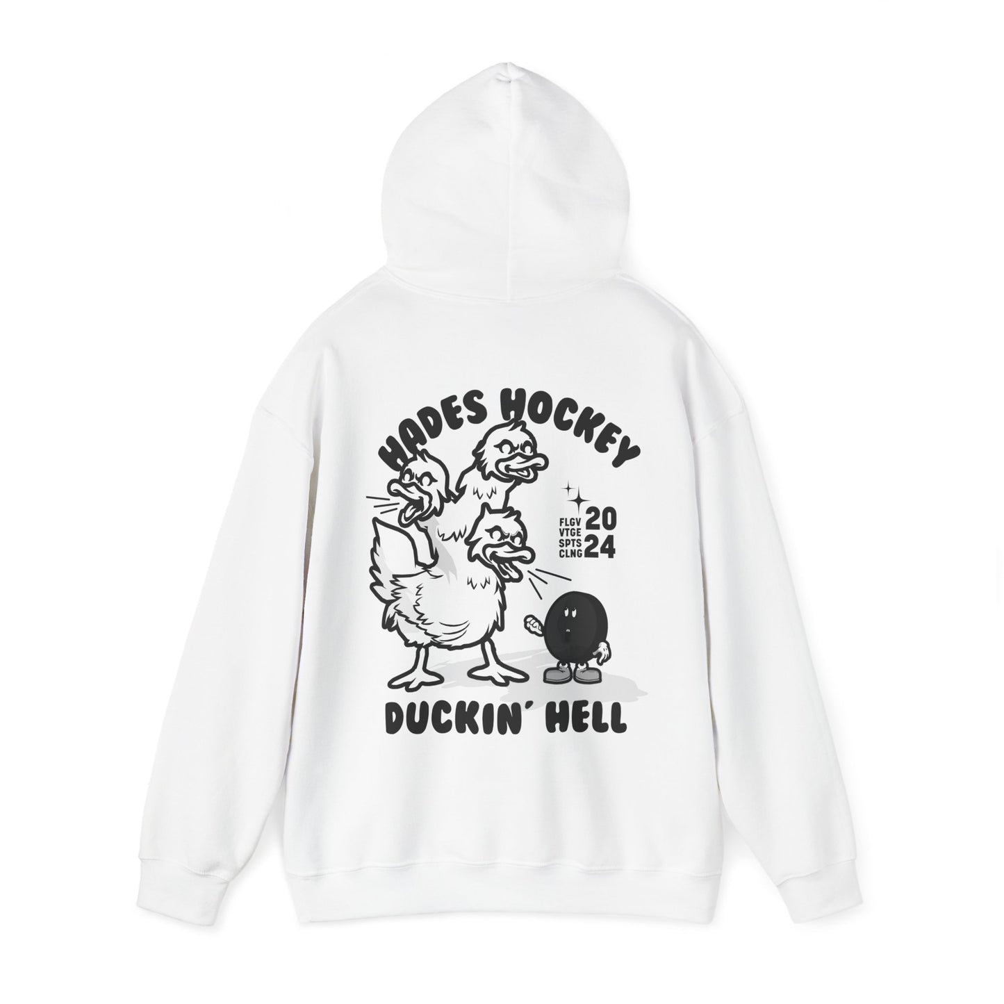 Hades x Flying V | Duckin' Hell Hoodie