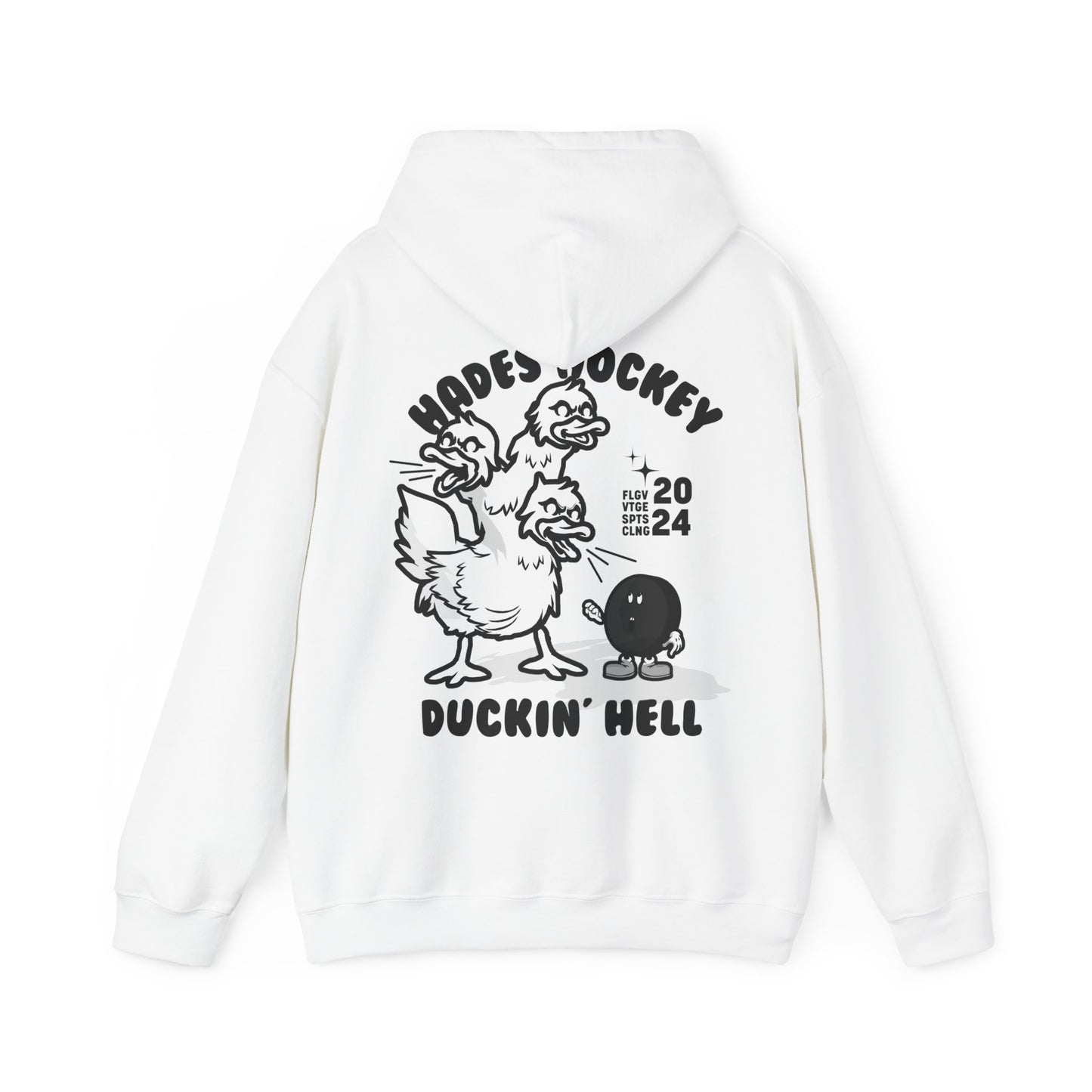 Hades x Flying V | Duckin' Hell Hoodie