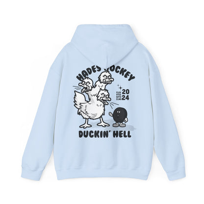 Hades x Flying V | Duckin' Hell Hoodie