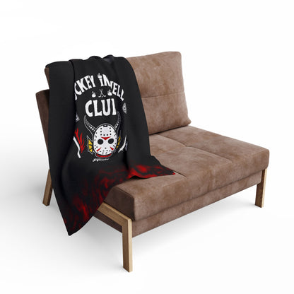 Hockey in Hell(fire) club | Fleece Blanket