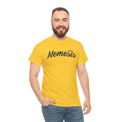 Nemesis BHC | Script Font Tee