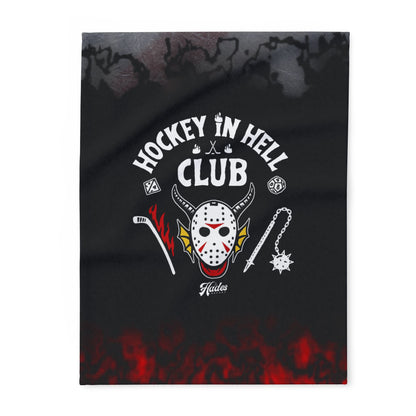 Hockey in Hell(fire) club | Fleece Blanket