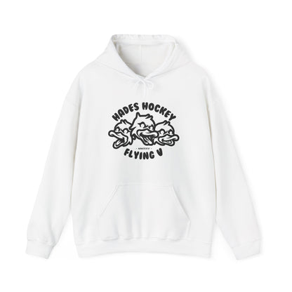 Hades x Flying V | Duckin' Hell Hoodie