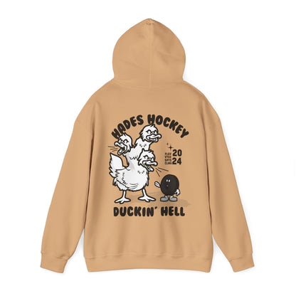 Hades x Flying V | Duckin' Hell Hoodie